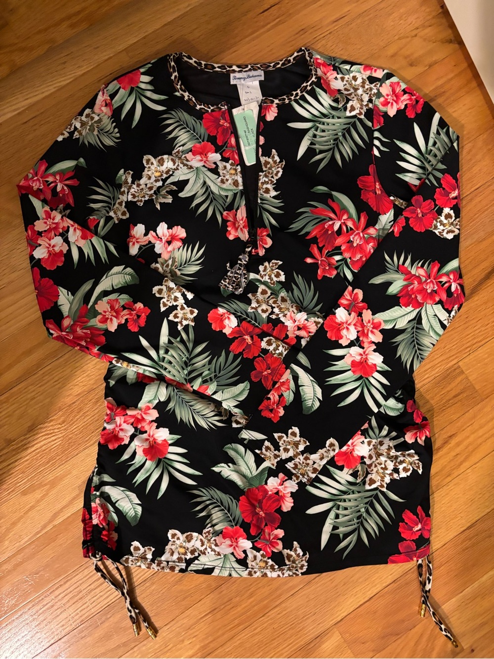 Tommy Bahama Tropical Rash Guard Top - Sample Piece